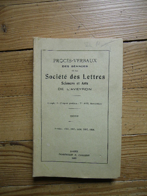 Collectif Proc S Verbaux Des S Ances De La Soci T Des Lettres