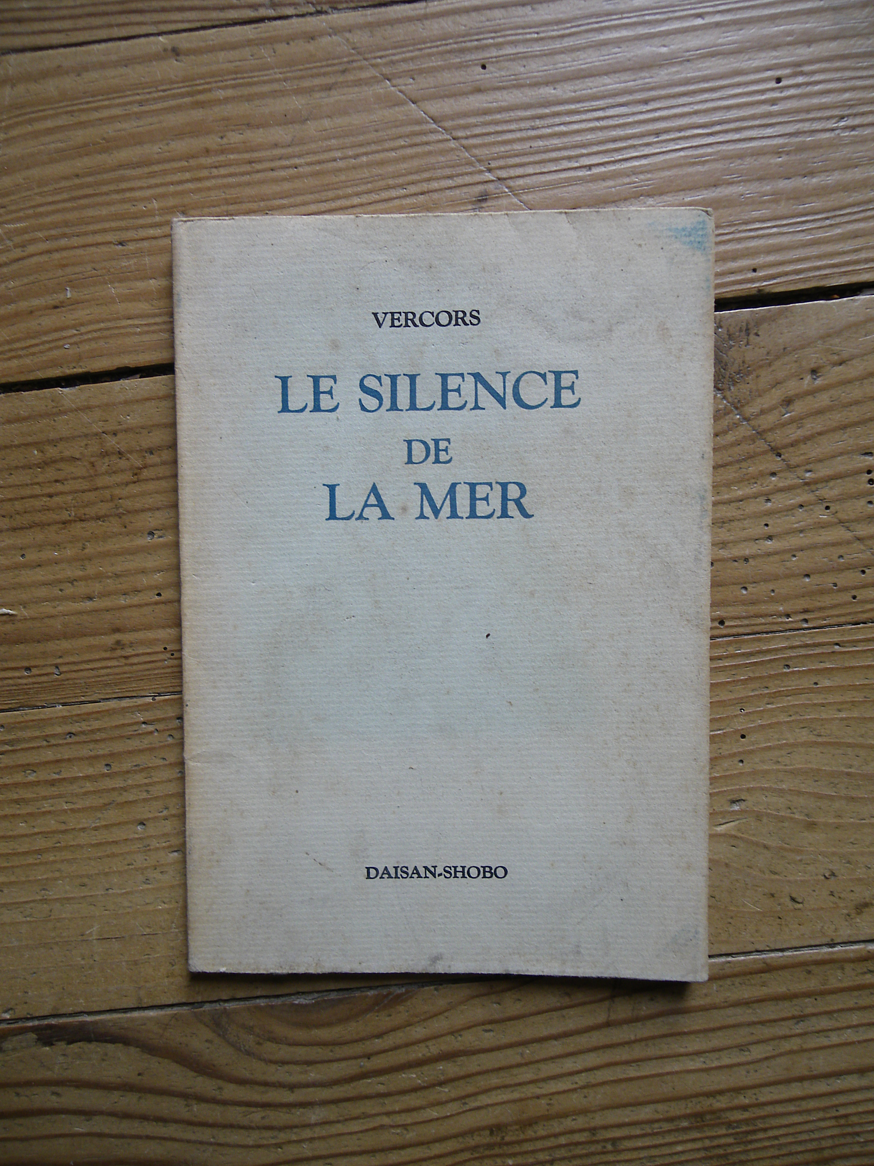 Le Silence De La Mer Edition Originale Vercors - Le Silence de la mer - Achat/Vente livres anciens, rares