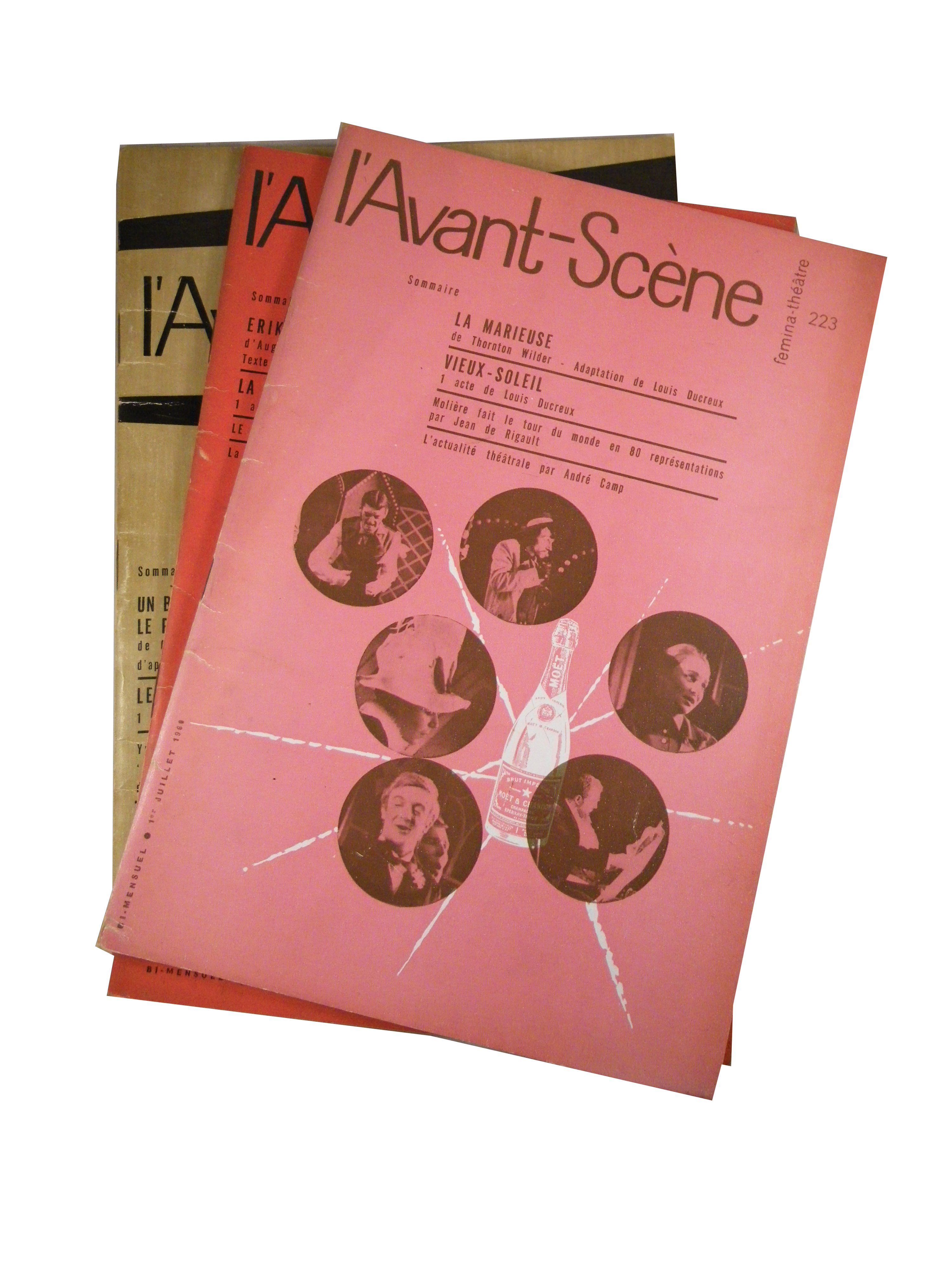 REVUE DE THEATRE L'AvantScène Achat/Vente livres anciens, rares